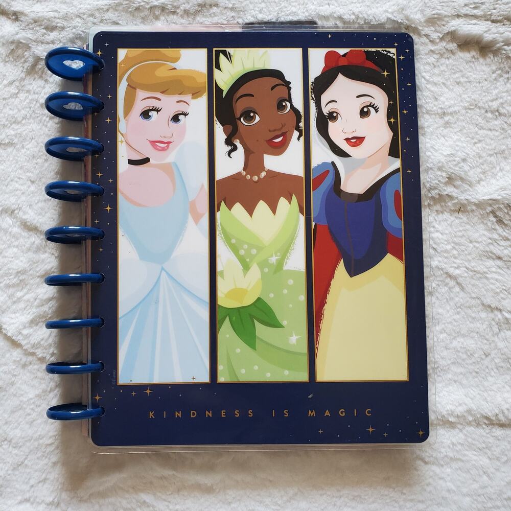 The Happy Planner Disney Princess Classic Covers and Accsry Read Description
